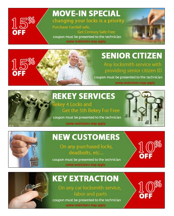 Neighborhood Locksmith Services Bonita Springs, FL 239-491-0326 - coupon-cont-68-25mod